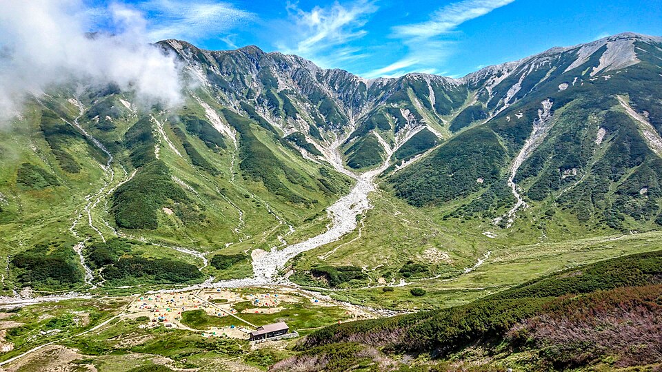 立山・剱のテント場（雷鳥沢キャンプ場）