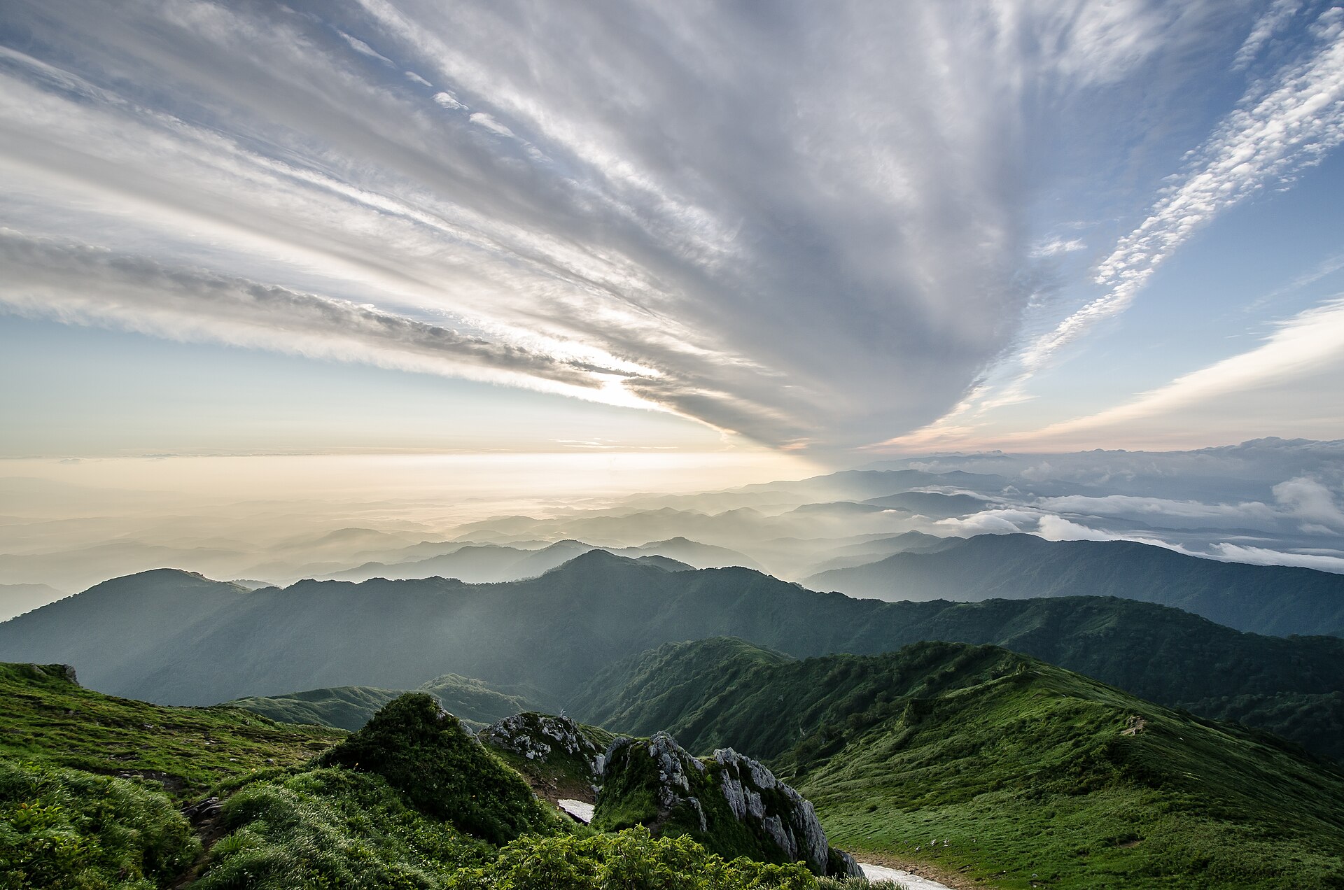 飯豊連峰