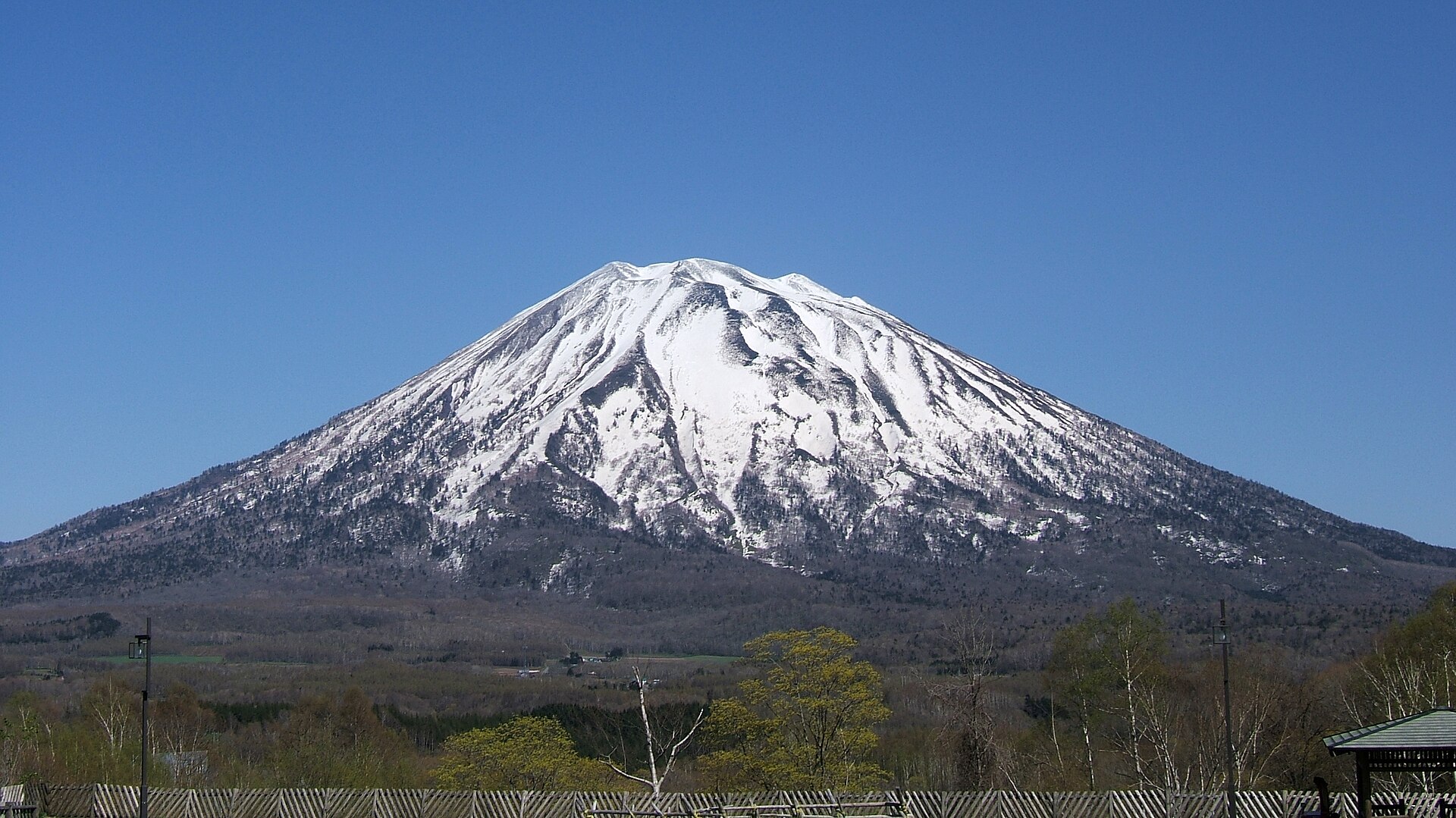 比羅夫から羊蹄山